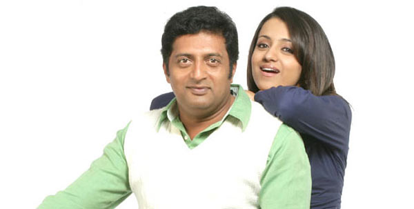 trisha,prakash raj,cheekati rajyam,kamal hasan  త్రిషను కాపాడిన ప్రకాష్‌రాజ్‌...!